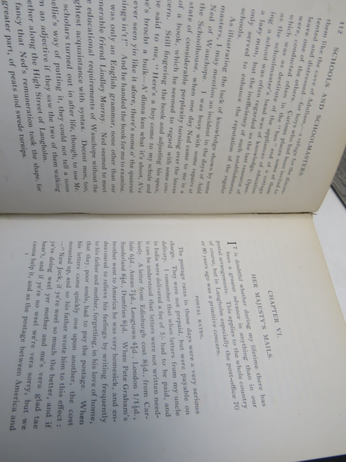 Echoes From The Border Hills Being The Reminiscences of The Late John Hyslop 1912