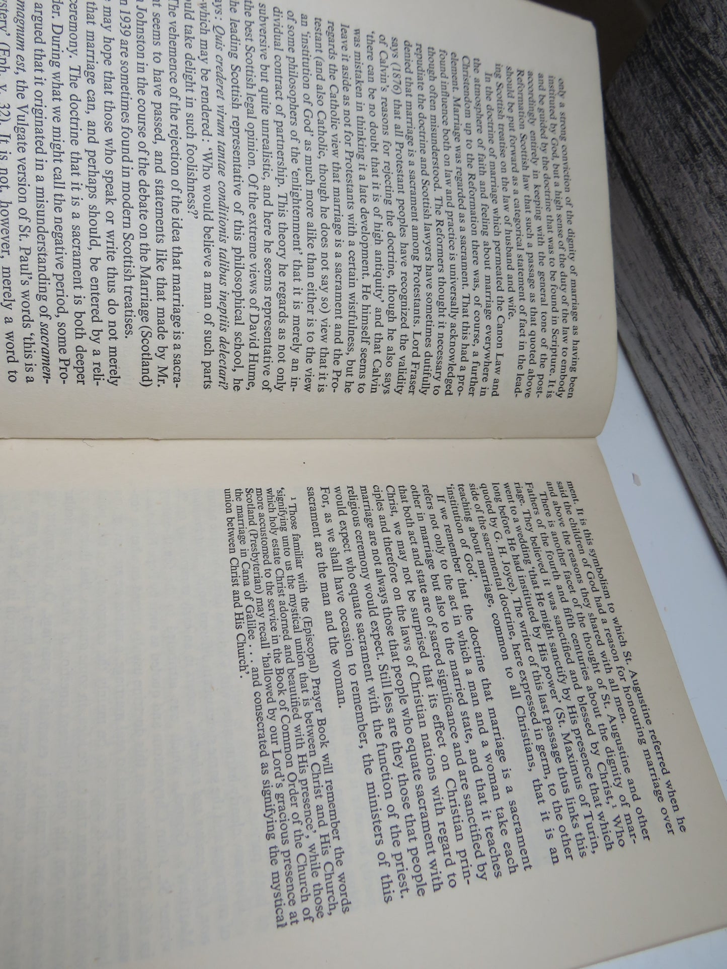 The Honourable Estate: A Study of Marriage and The Law In Scotland By Anne Ashley 1950