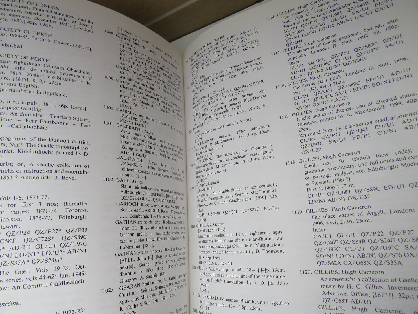 Scotland Gaelic Union Catalogue A List of Books Printed In Scottish Gaelic From 1567 to 1973 By Mary Ferguson and Ann Matheson 1984