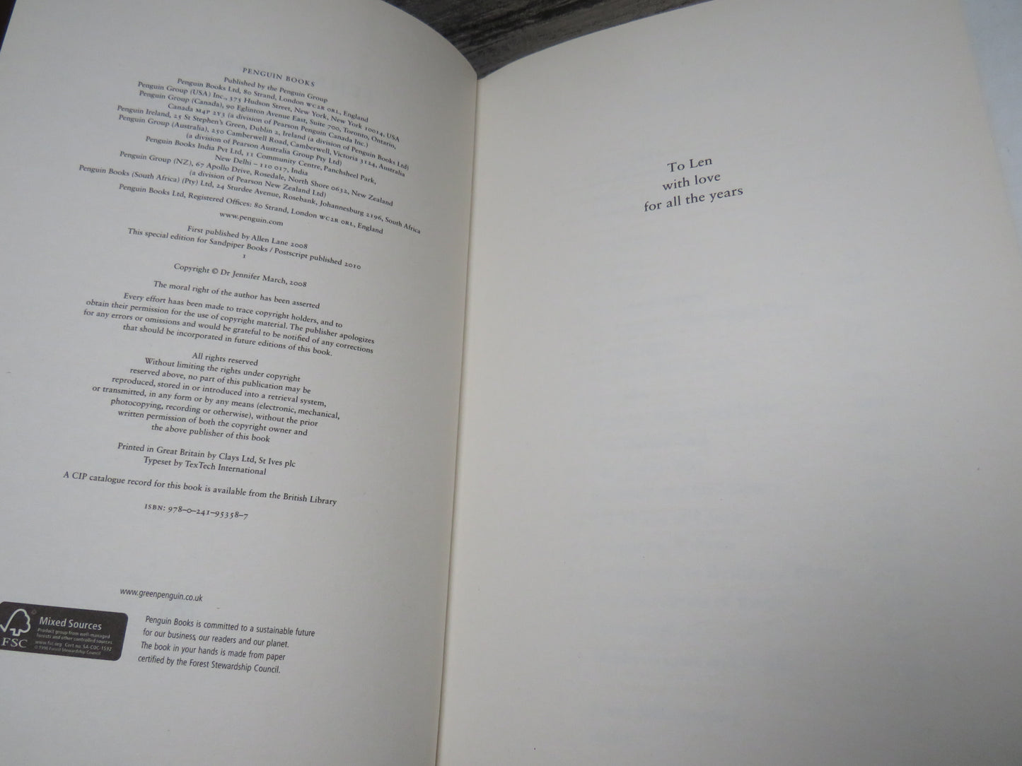 The Penguin Book of Classical Myths By Jenny March 2008