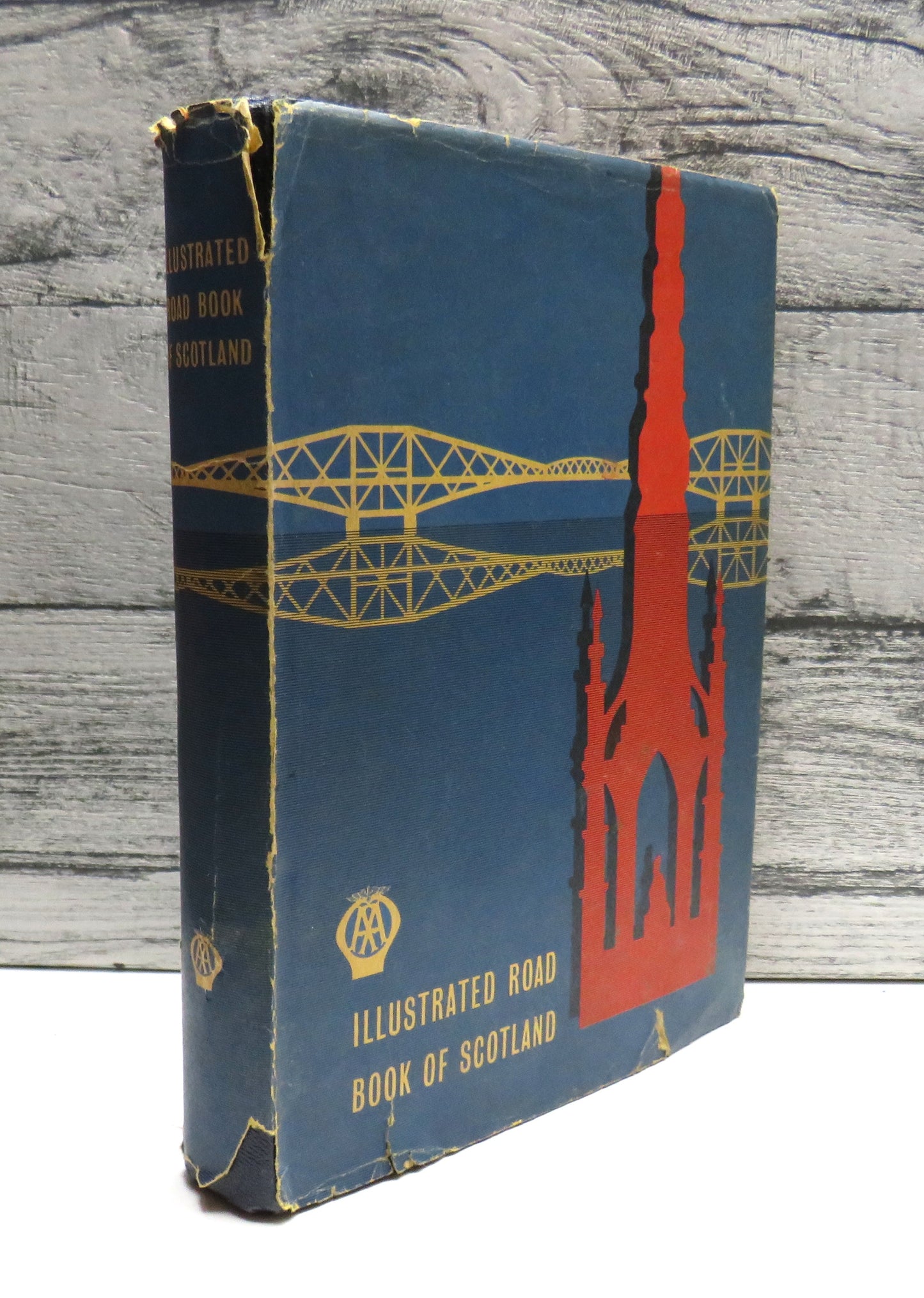 Illustrated Road Book of Scotland With Gazetteer, Itineraries, Maps & Town Plans 1960