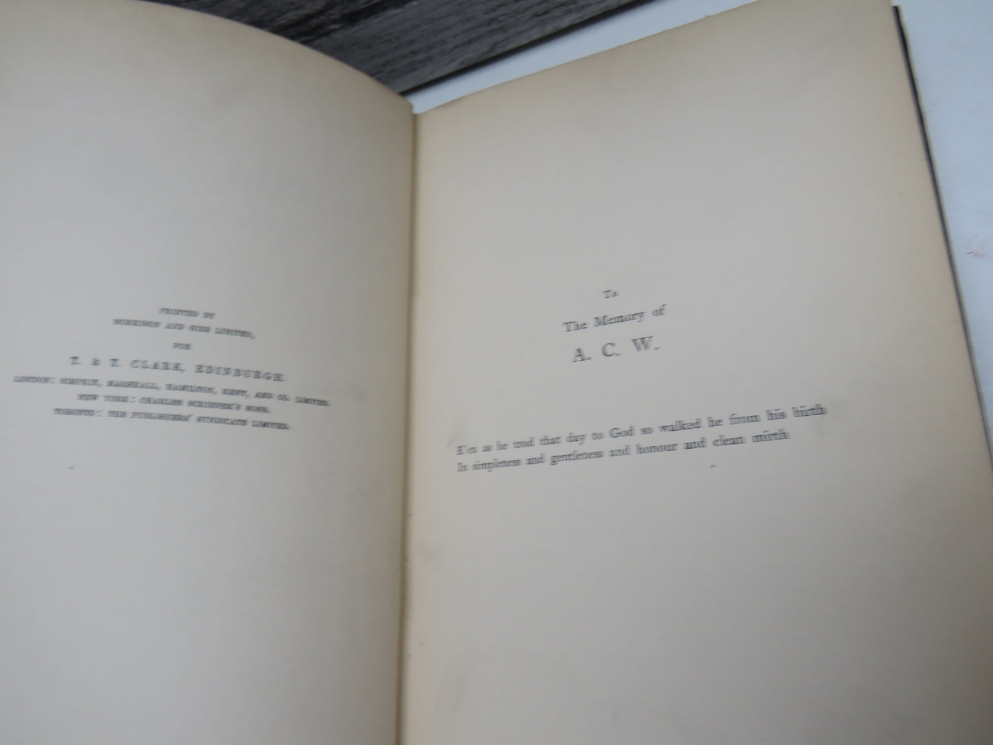 Anselm and His Work By Rev. A. C. Welch 1901