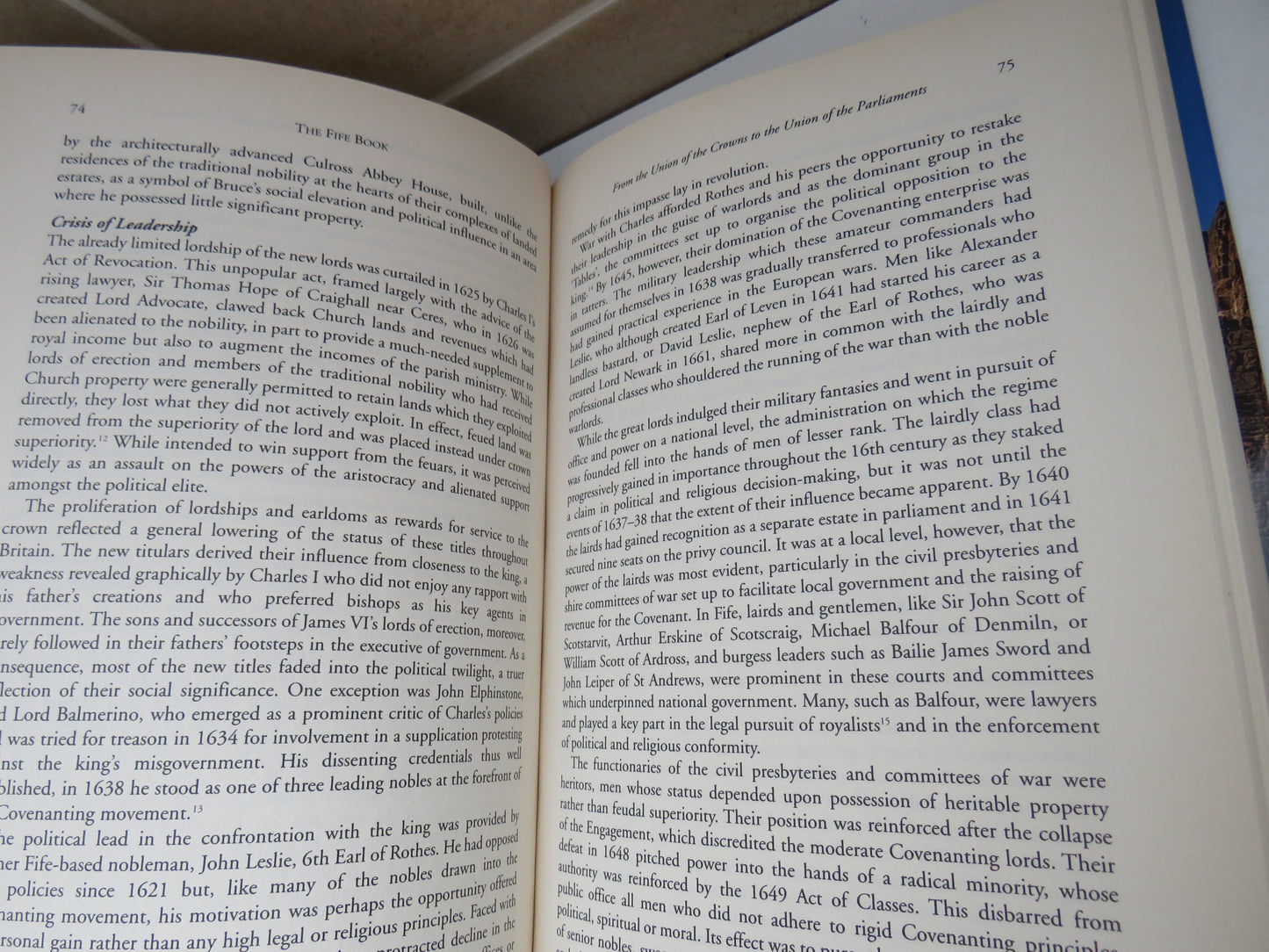 The Fife Book, edited by Donald Omand, 2000
