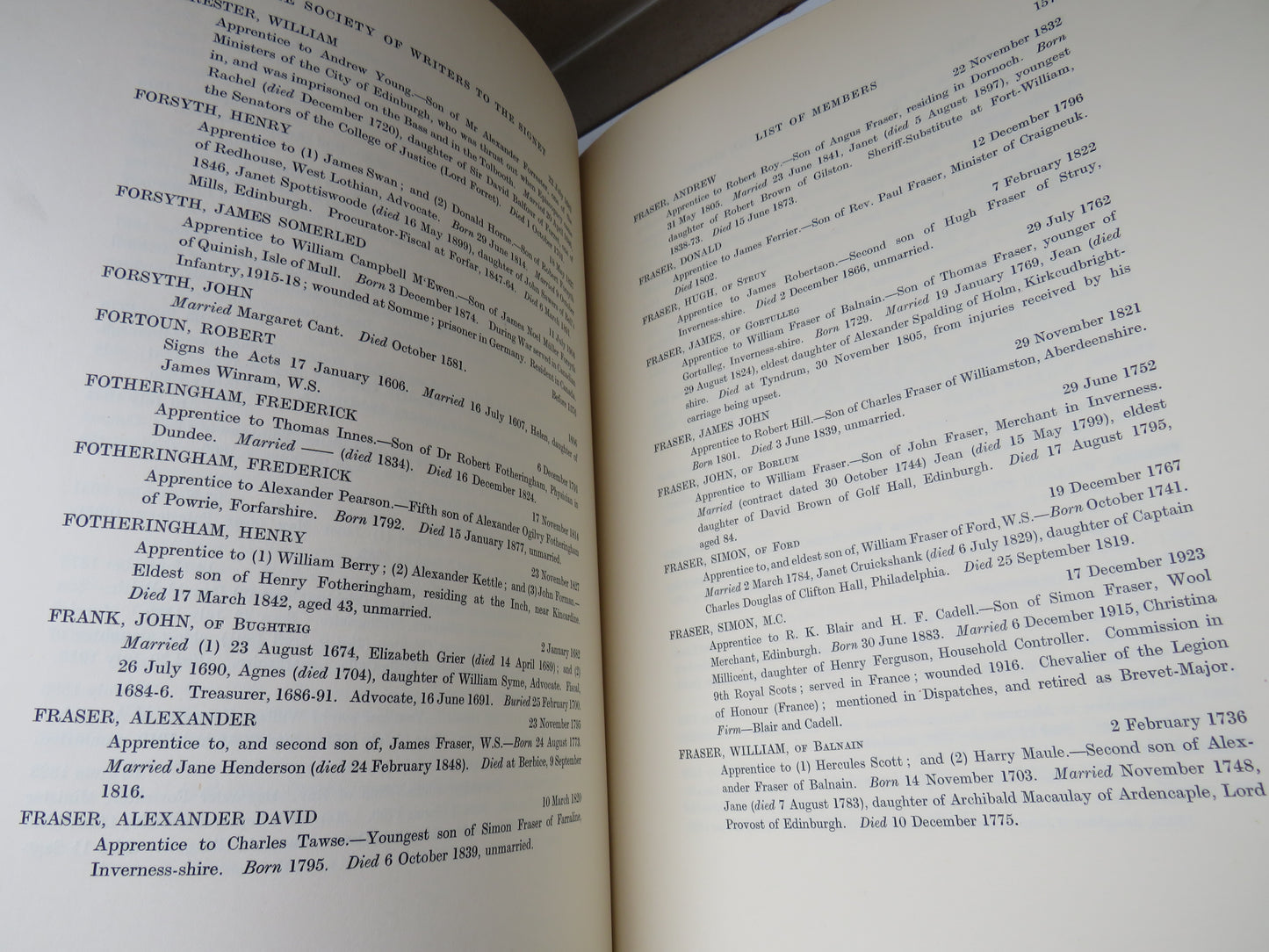 The Society Of Writers To His Majesty's Signet With A List of the Members and Abstracts of the Minutes of the Society, The Commissioners and the Council and The Early History of the Scottish Signet 1936
