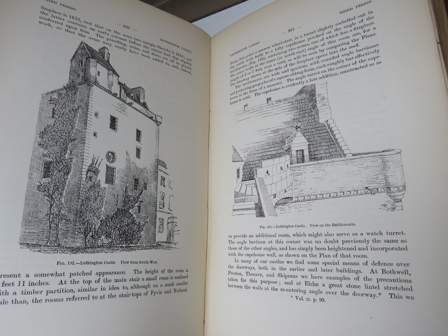 The Castellated and Domestic Architecture of Scotland From The Twelfth To The Eighteenth Century By David Macgibbon and Thomas Ross 1889