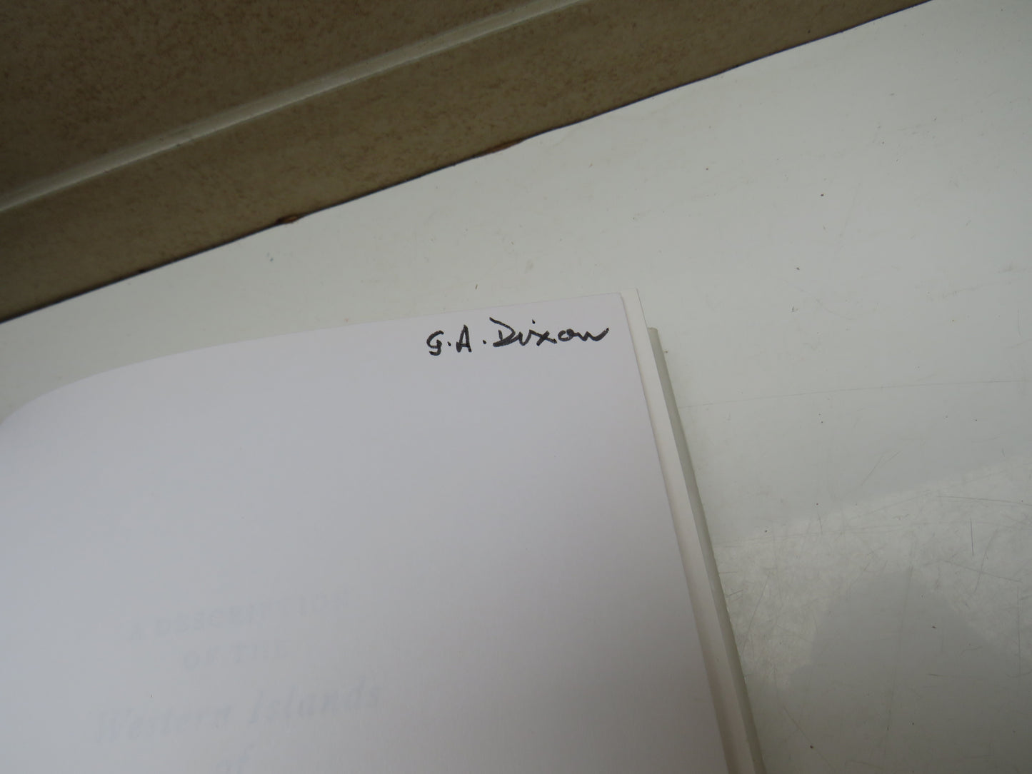 A Description of The Western Islands of Scotland By M. Martin 1981