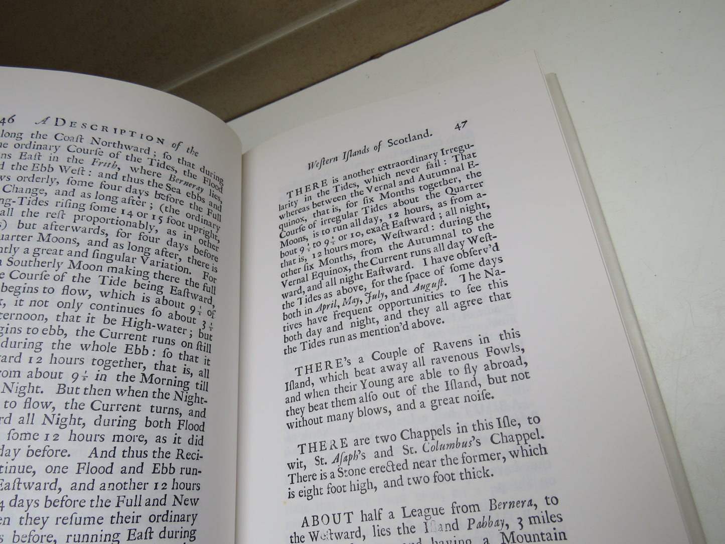 A Description of The Western Islands of Scotland By M. Martin 1981