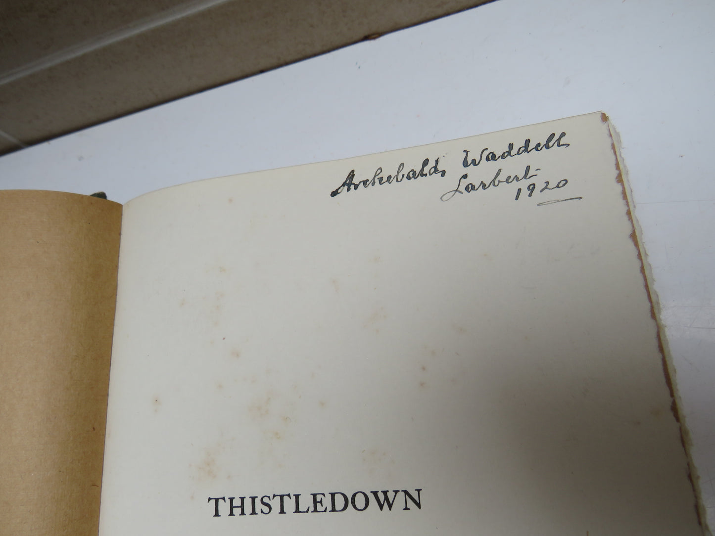 Thistledown A Book of Scotch Humour Character, Folk-Lore Story & Anecdote By Robert Ford
