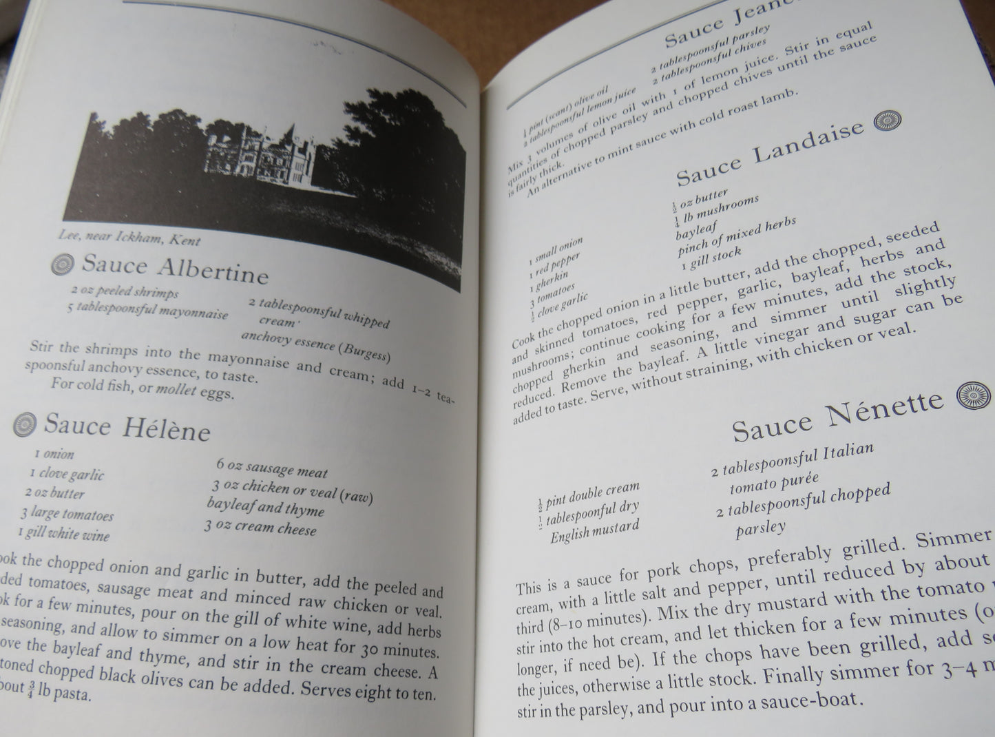 English Country House Cooking, A Family Cook Book by Fortune Stanley, 1974