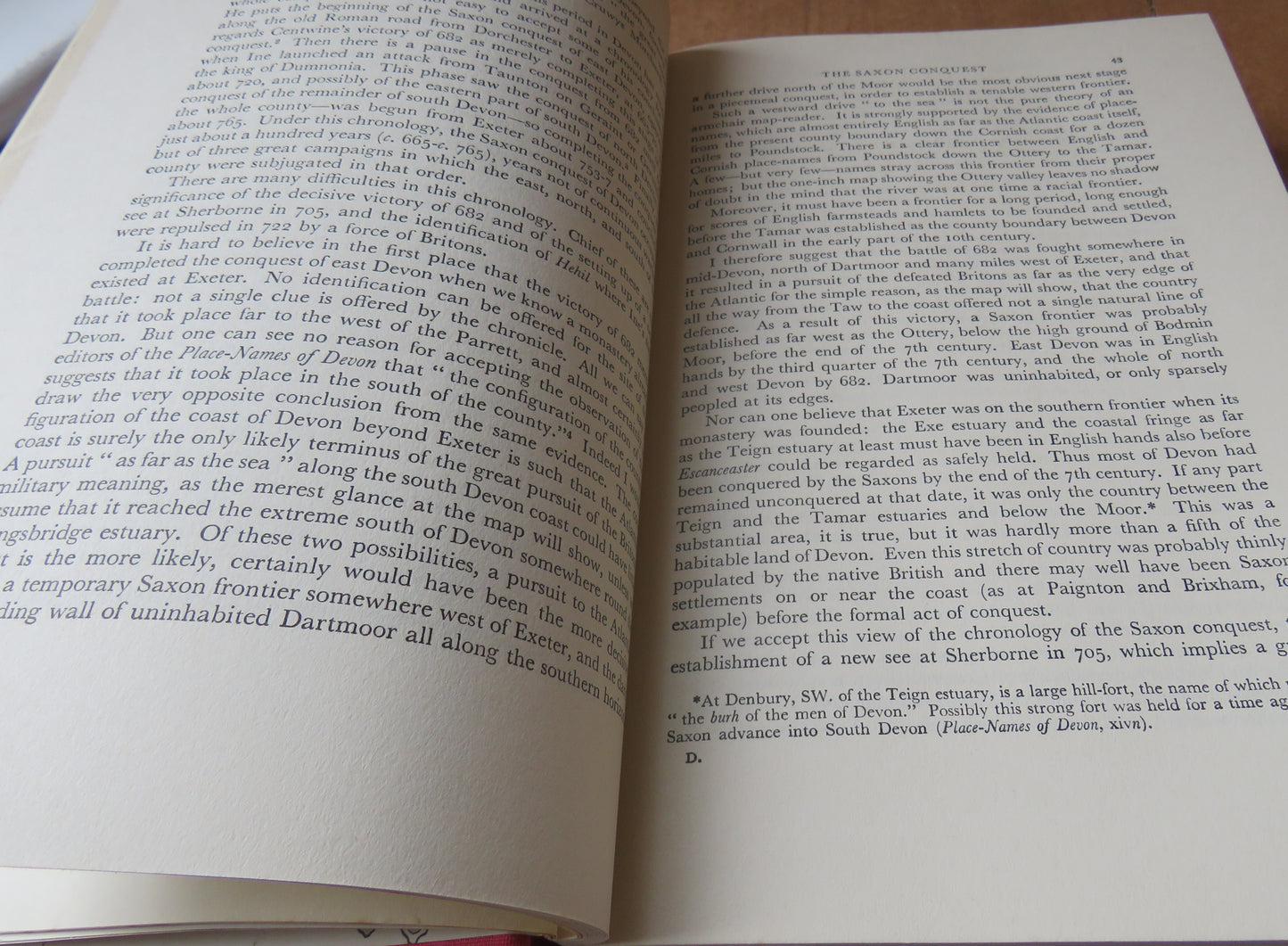 Devon A New Survey of England by W.G. Hoskin, 1959