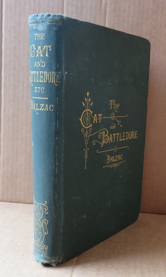 The Cat and Battledore and Other Tales by Honore De Balzac, 1879