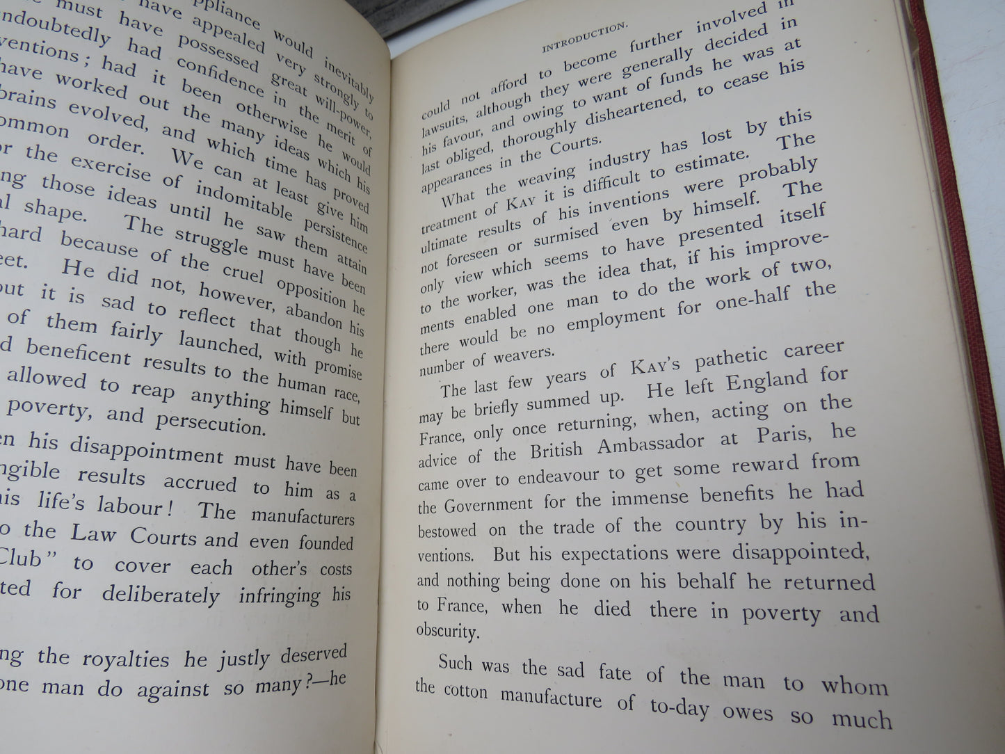 Memoir of John Kay Of Bury, County of Lancaster By John Lord 1903