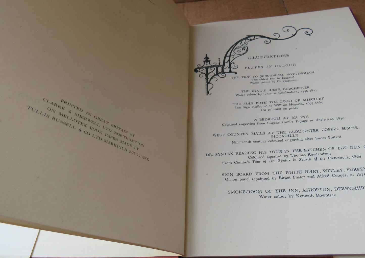English Inns by Thomas Burke, 1944
