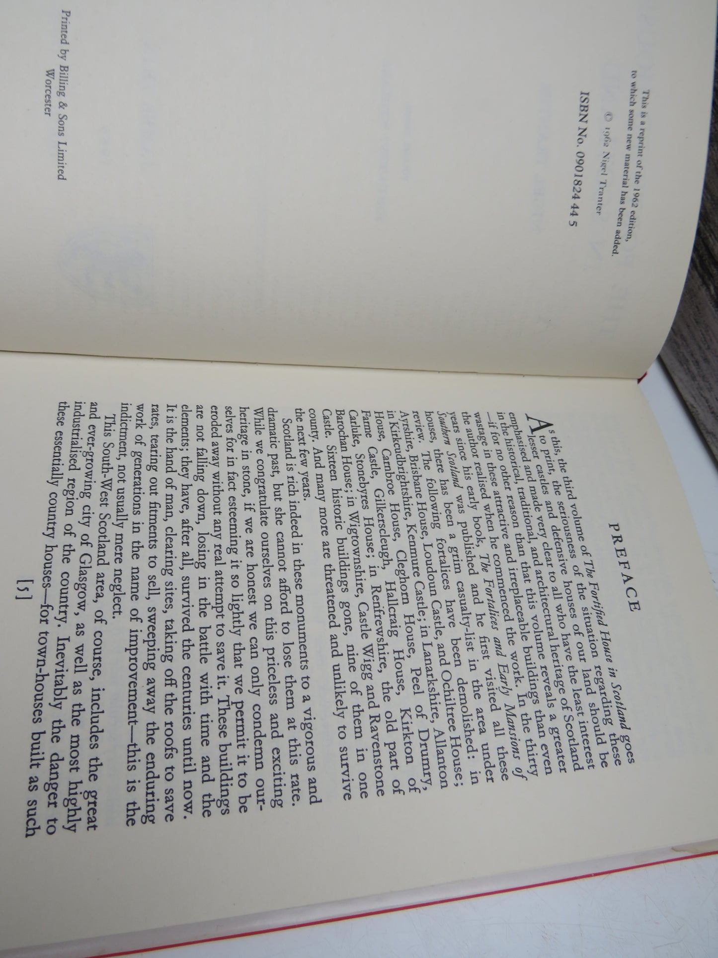 The Fortified House In Scotland By Nigel Tranter Volume Three South-West Scotland 1986