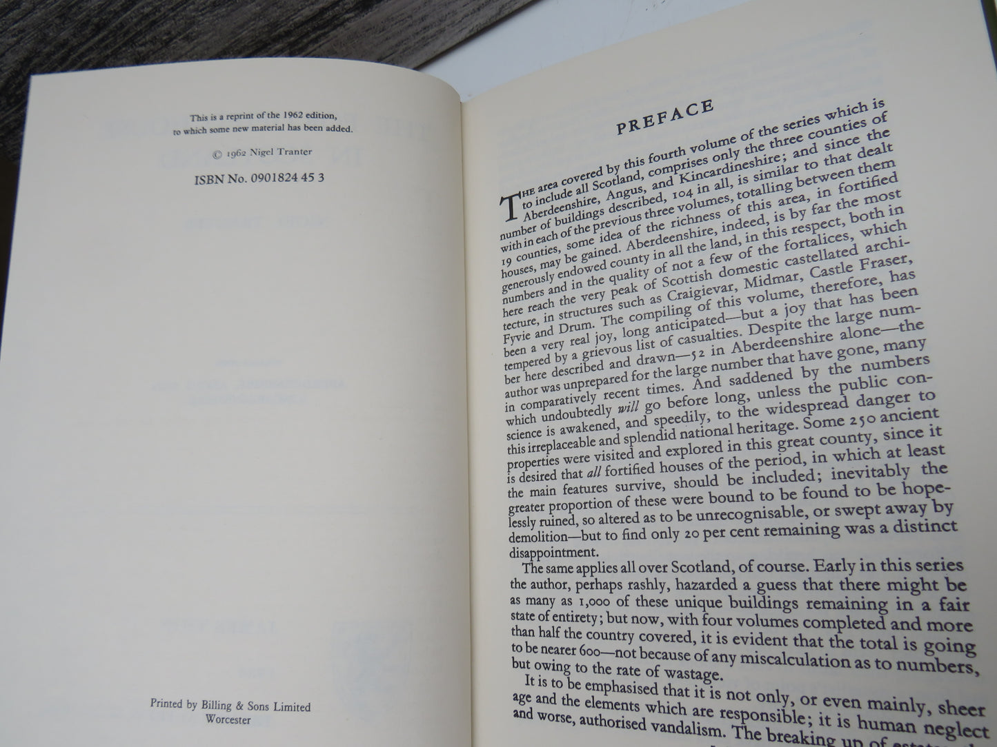 The Fortified House In Scotland By Nigel Tranter Volume Four Aberdeenshire, Angus and Kincardineshire 1986