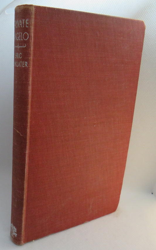 Private Angelo A Novel By Eric Linklater 1946