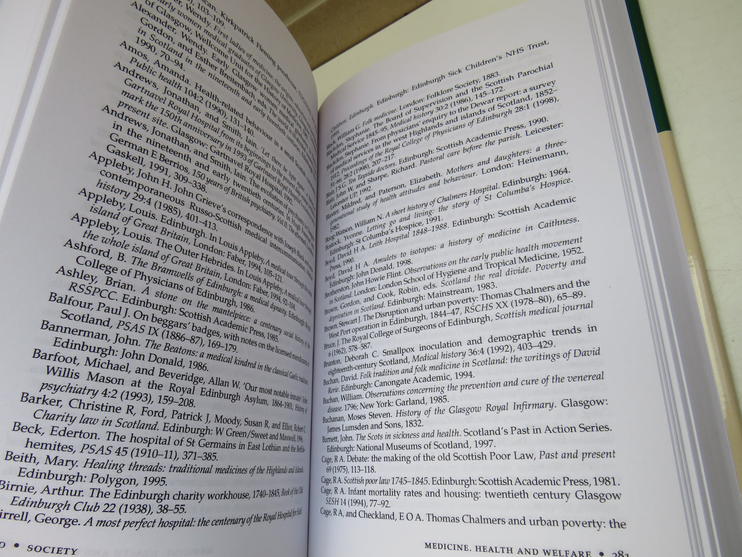 Scottish Life and Society Bibliography For Scottish Ethnology 2003