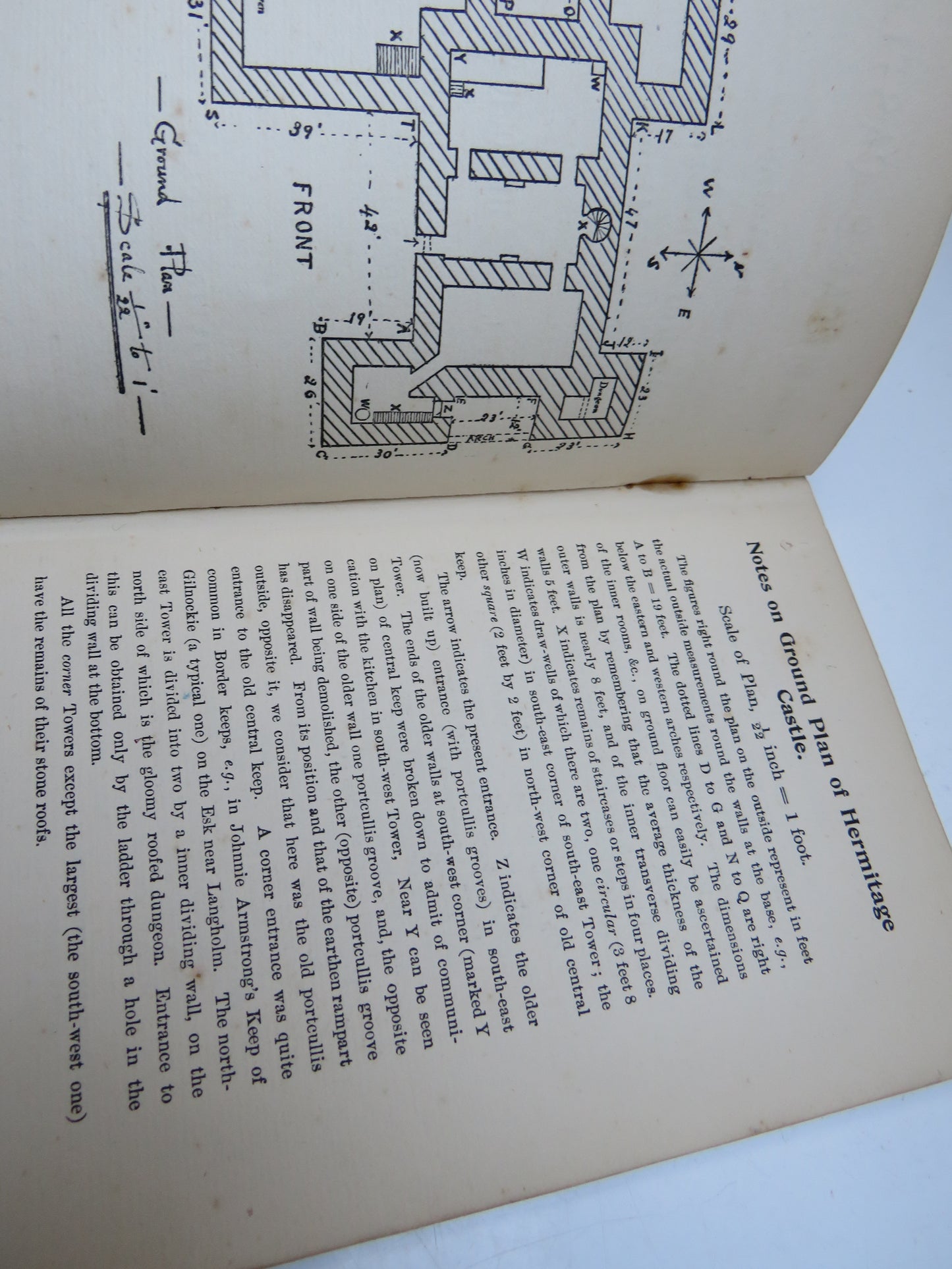 Hermitage Castle : Its Ruins and Historical and Traditional Associations By William Forbes 1899
