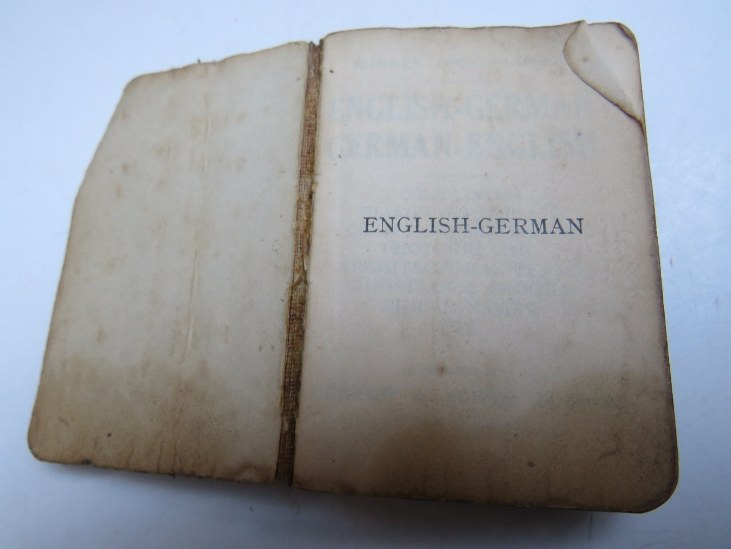 English- German, German- English Midget Series Dictionaries
