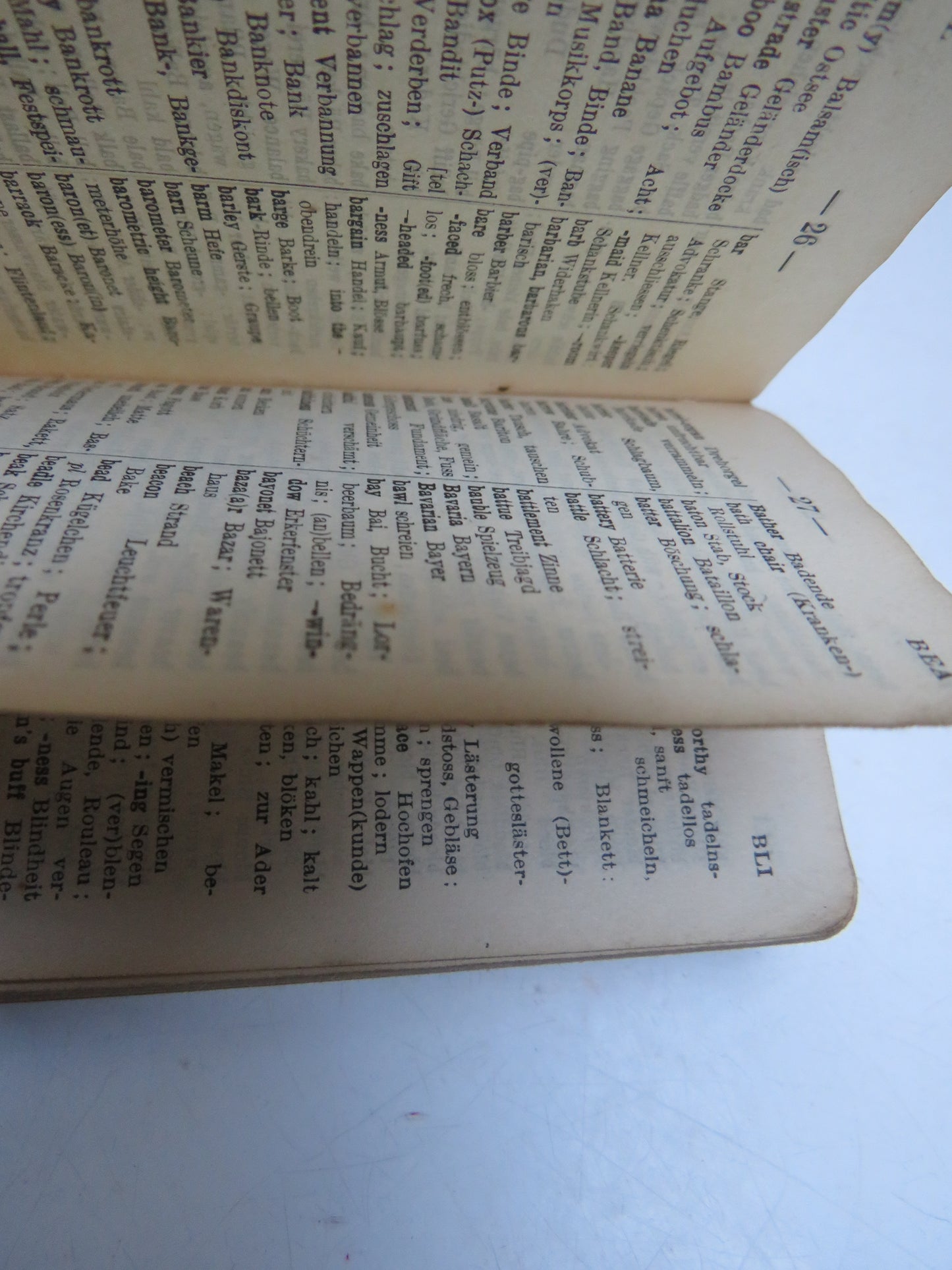 English- German, German- English Midget Series Dictionaries