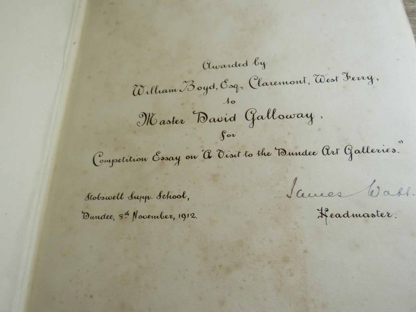 Illustrated Catalogue Of A Loan Collection of Paintings, Water Colours & Engravings 1912