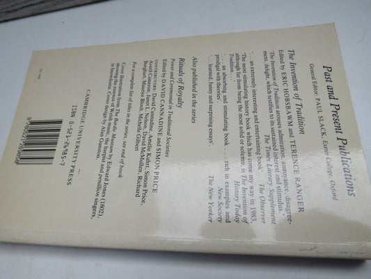 The Invention of Tradition Edited By Eric Hobsbawn and Terence Ranger 1988