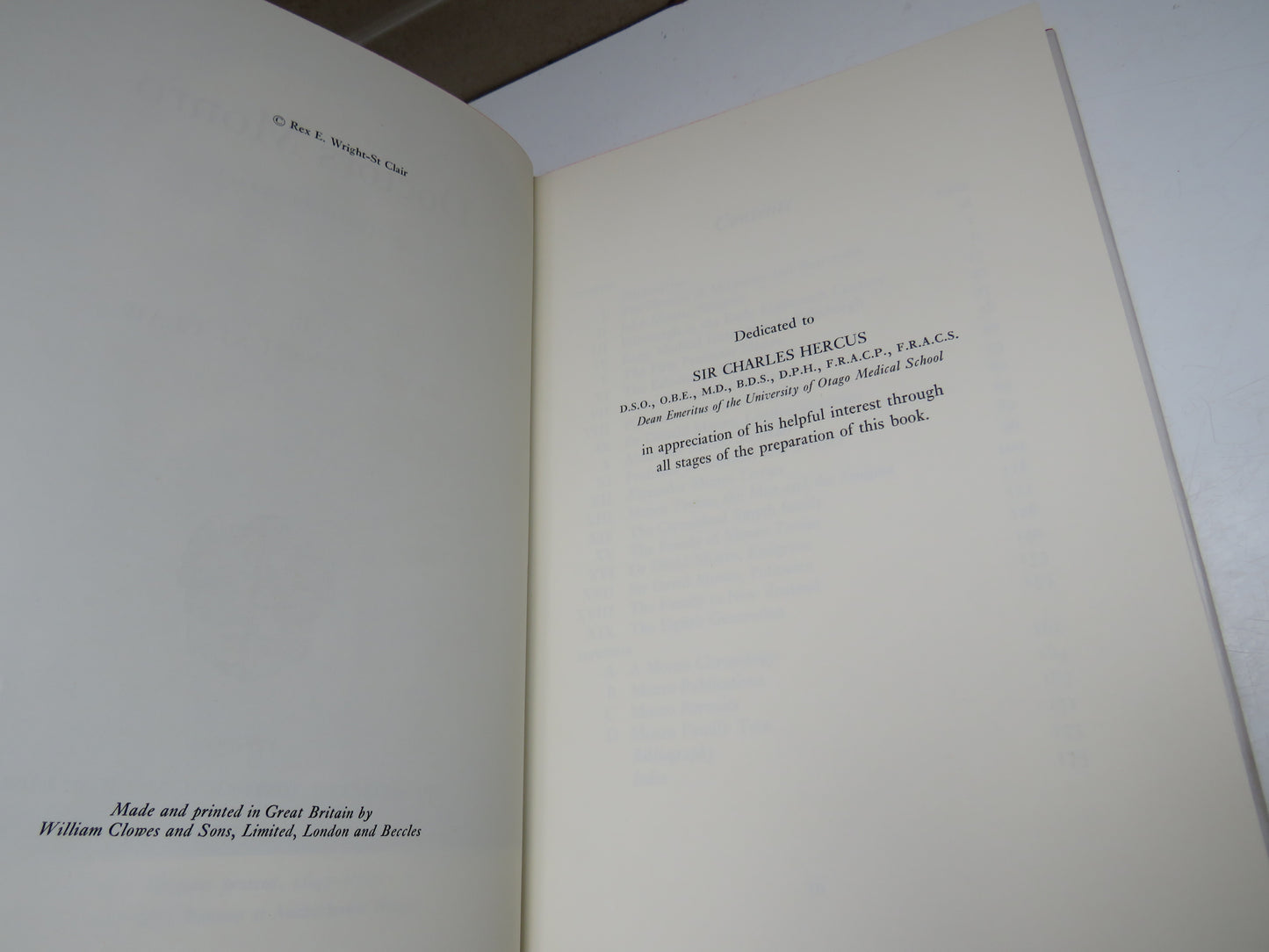 Doctors Monro A Medical Saga By Rex E. Wright-St Clair 1964