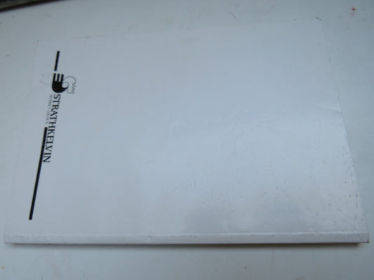 Agricultural Improvement In Strathkelvin 1700-1850 By Dorothy E. McGuire 1988