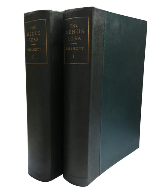 The Genus Rosa by Ellen Willmott, Vol I-II, 1914, Rare Antique Books