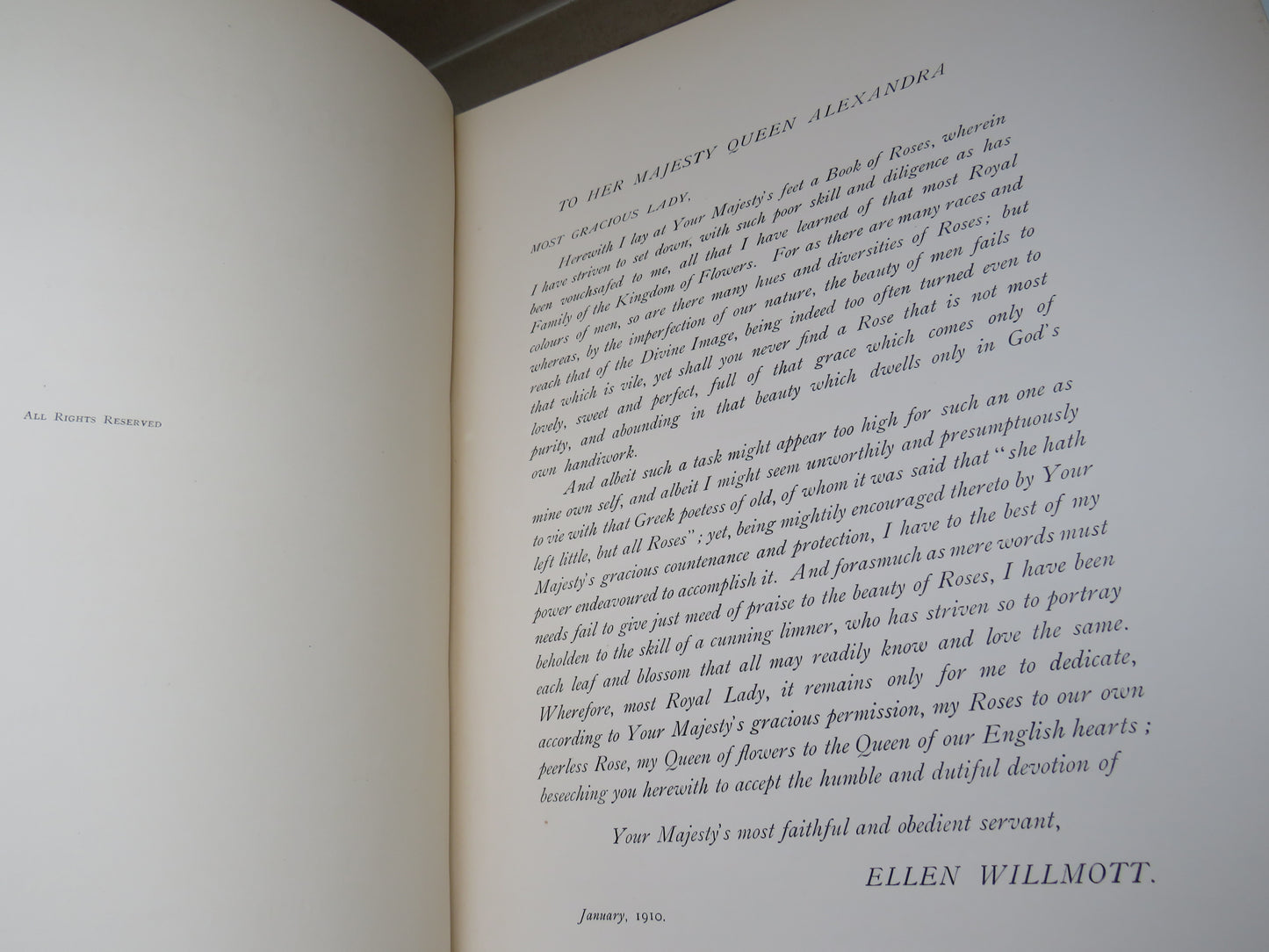 The Genus Rosa by Ellen Willmott, Vol I-II, 1914, Rare Antique Books