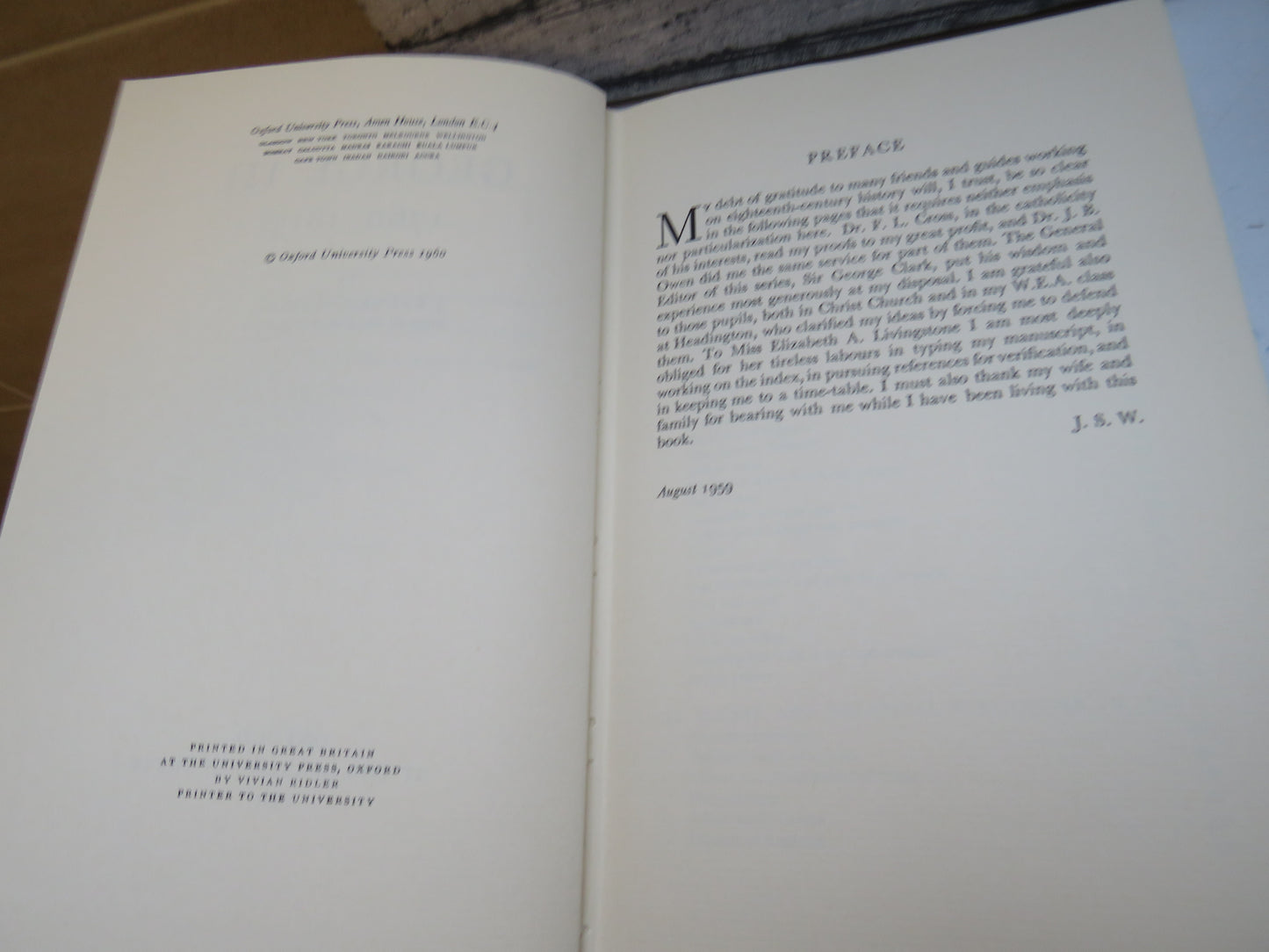 The Reign of George III 1760-1815 By J. Steven Watson 1960