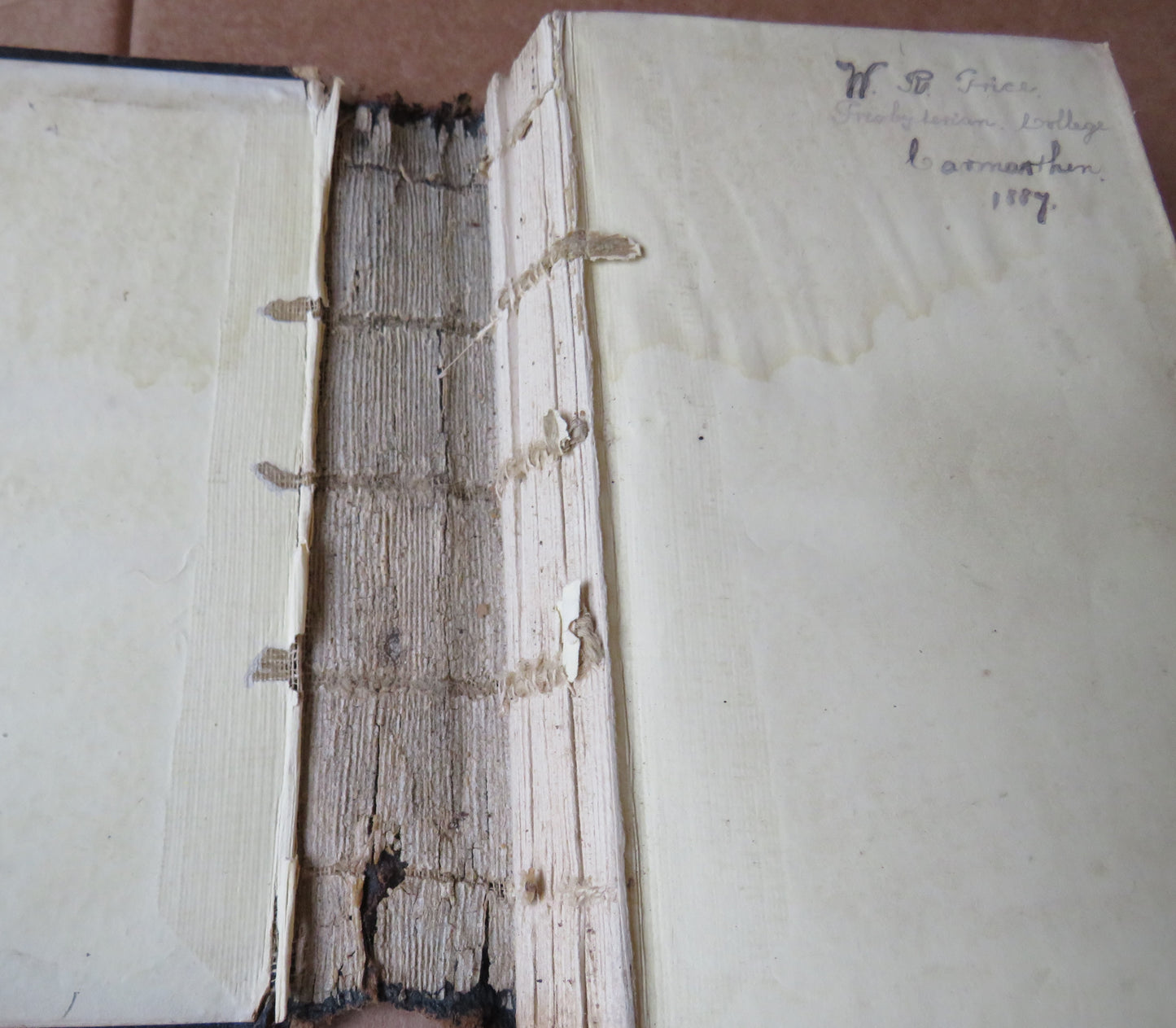 Antique Welsh Book - Mynegeir Ysgrythyrol Neu Ddangoseg
