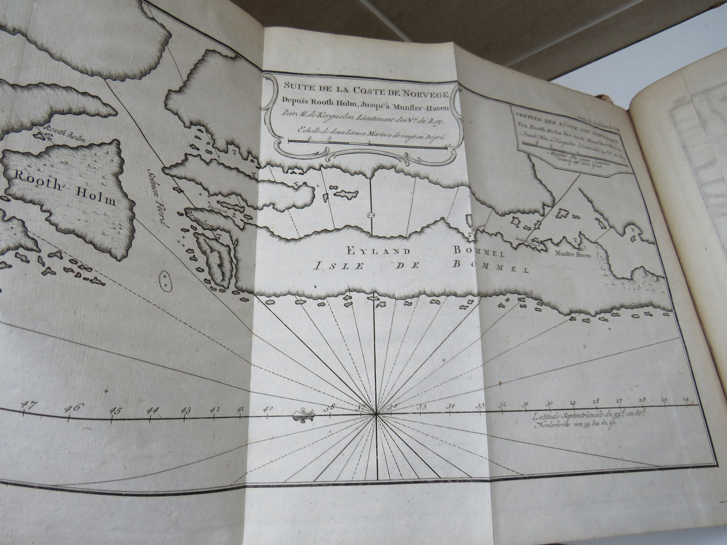 Relation d'un voyage dans la mer du Nord, aux côtes d'Islande, du Groenland, de Ferro, de Schettland, des Orcades & de Norwége; fait en 1767 & 1768 Par M. De Kerguelen Tremarec 1772