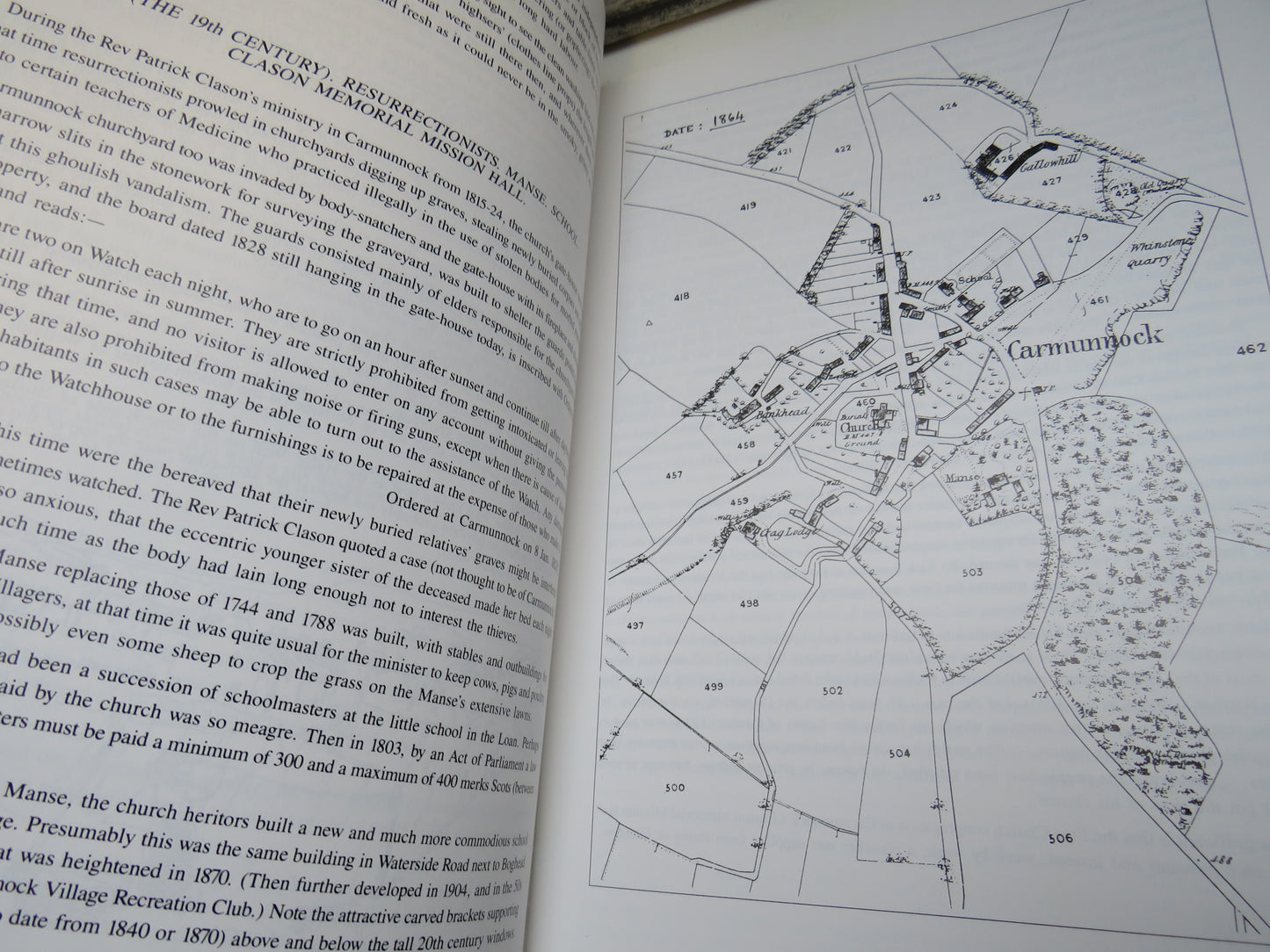 The Story of Carmunnock By Mrs B.W.H. Herbert 1989 Author Signed