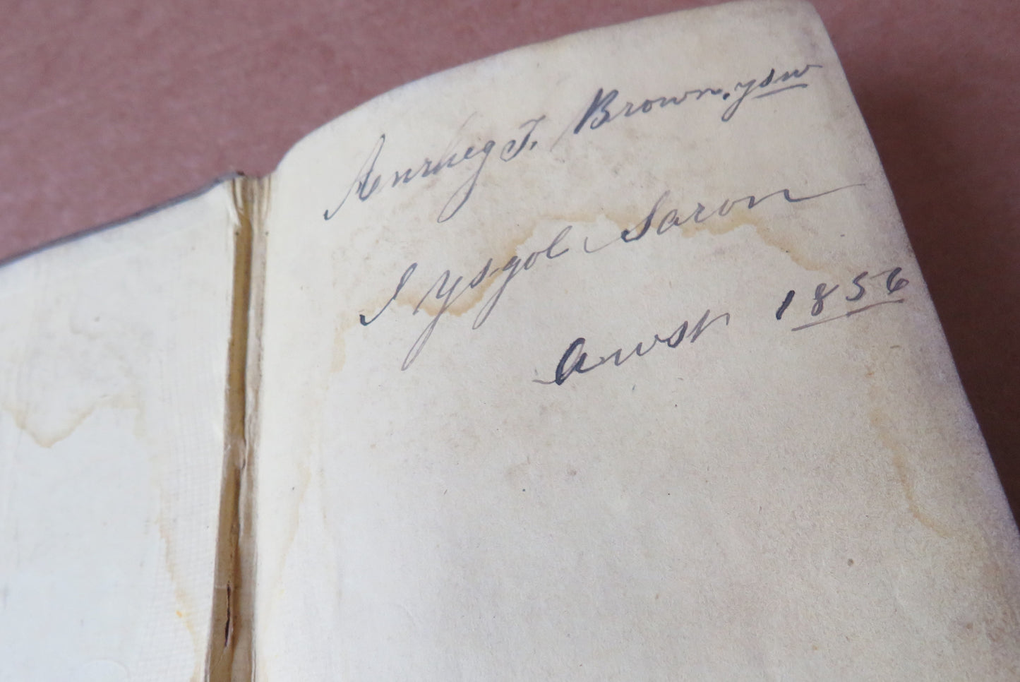 Y Patriarchiaid LLundain Cymdeithas Y Traethodau Crefyddol 1799 Antique Welsh Book