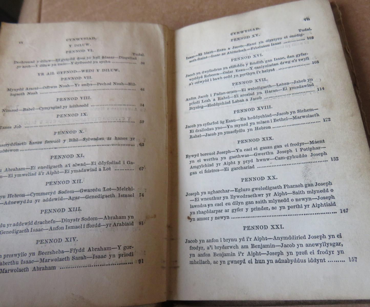 Y Patriarchiaid LLundain Cymdeithas Y Traethodau Crefyddol 1799 Antique Welsh Book
