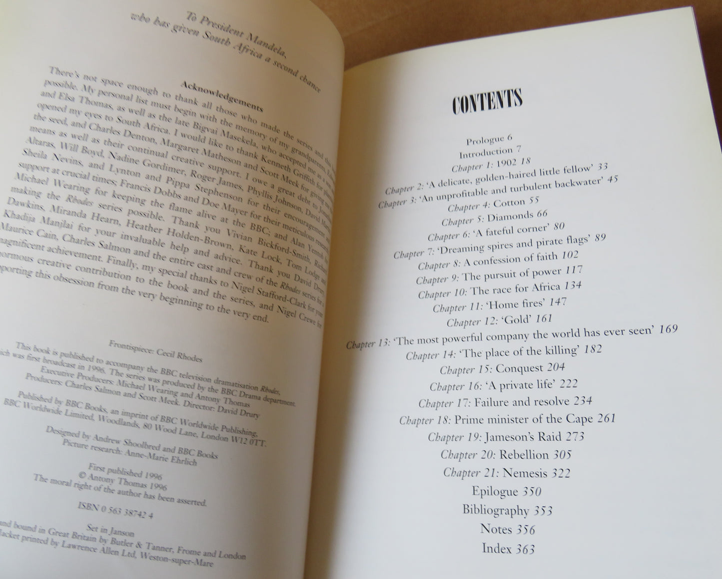 Rhodes By Antony Thomas 1996