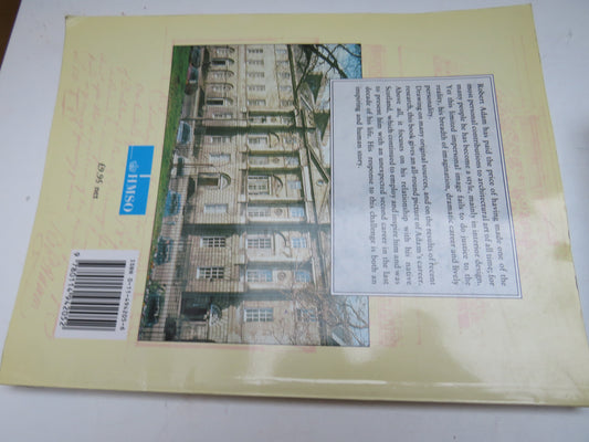 Robert Adam and Scotland Portrait of an Architect By Margaret H B Sanderson 1992