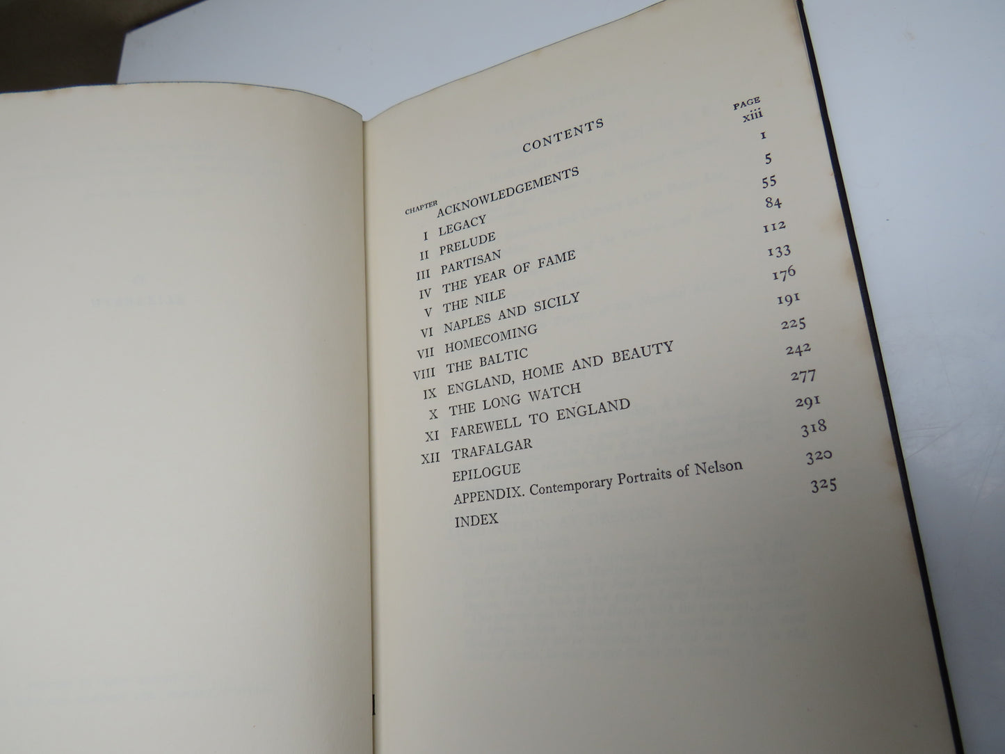 A Portrait of Lord Nelson By Oliver Warner 1959