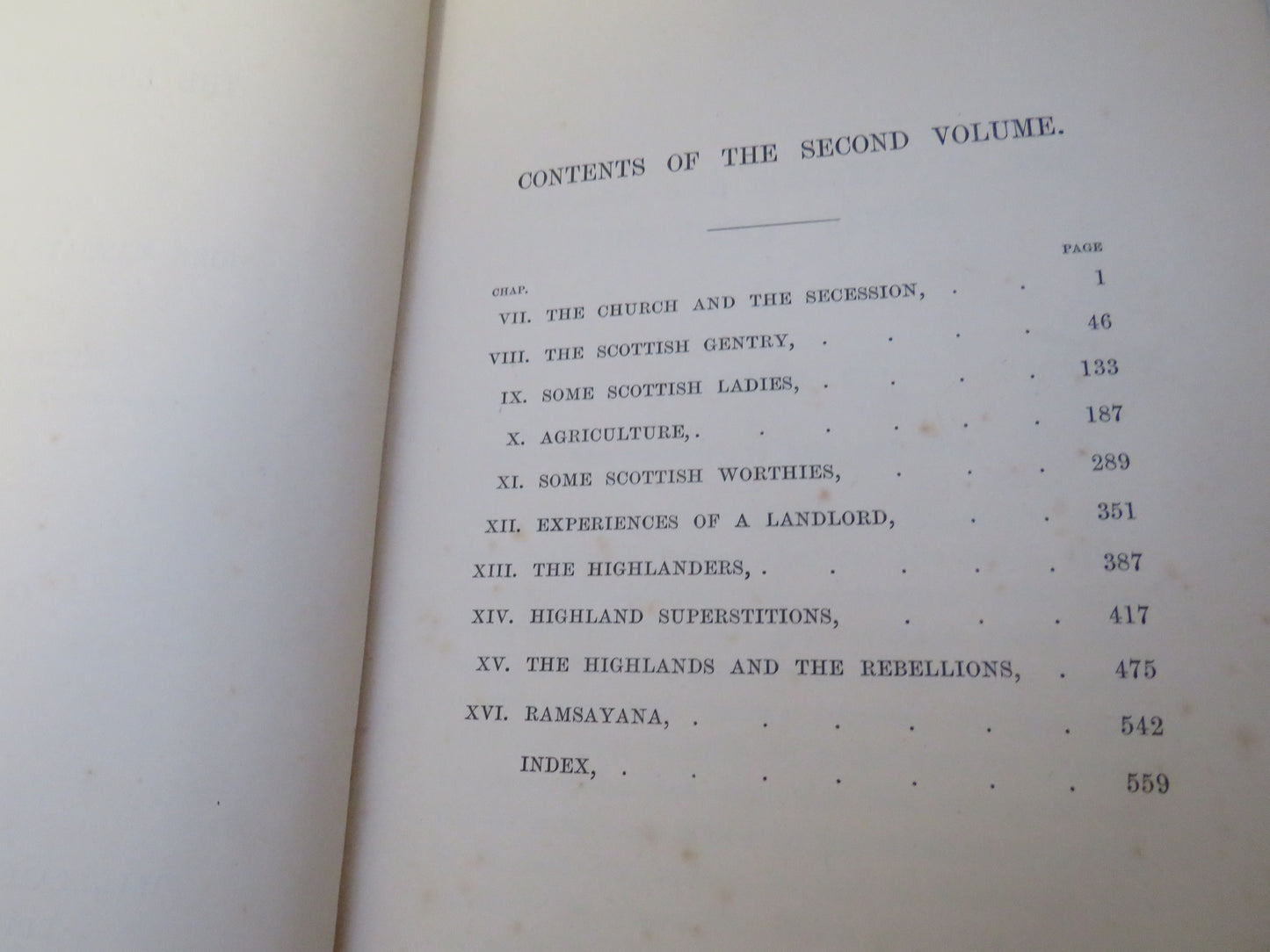 Scotland and Scotsmen In Eighteenth Century 2 Volume II Set 1888