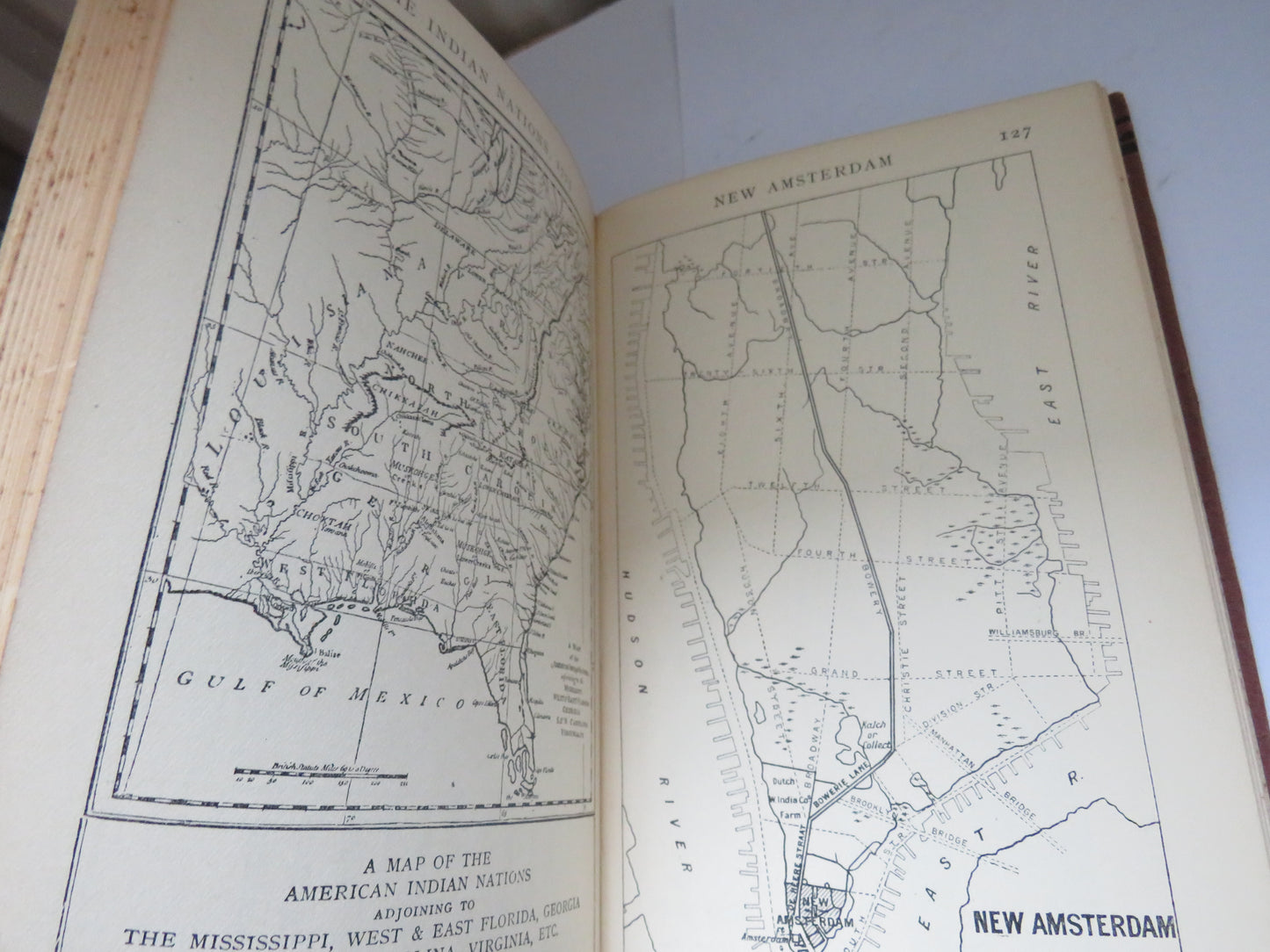 A Literary & Historical Atlas of America Everyman's Library 1930