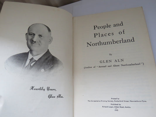 People and Places of Northumberland By Glen Aln 1945