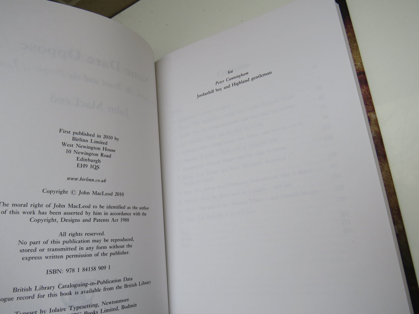 None Dare Oppose, The Laird, The Beast and the People of Lewis by John MacLeod, 2010