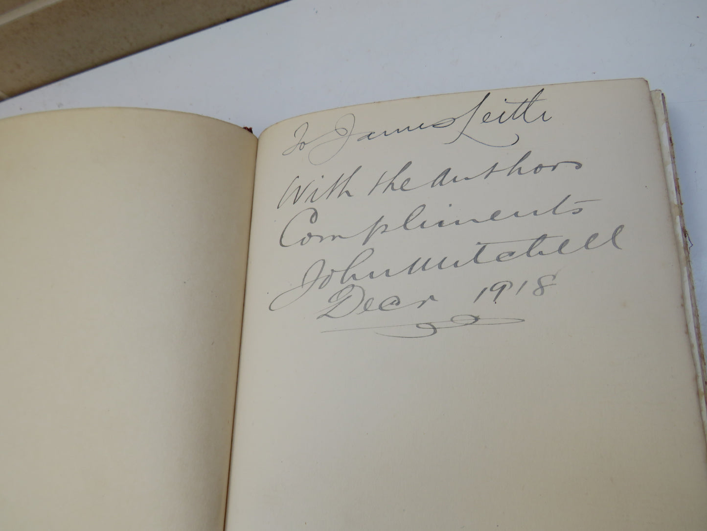 Bydand, Poems of War and Peace by John Mitchell, 1918, Signed by Author, Antique Poetry Book