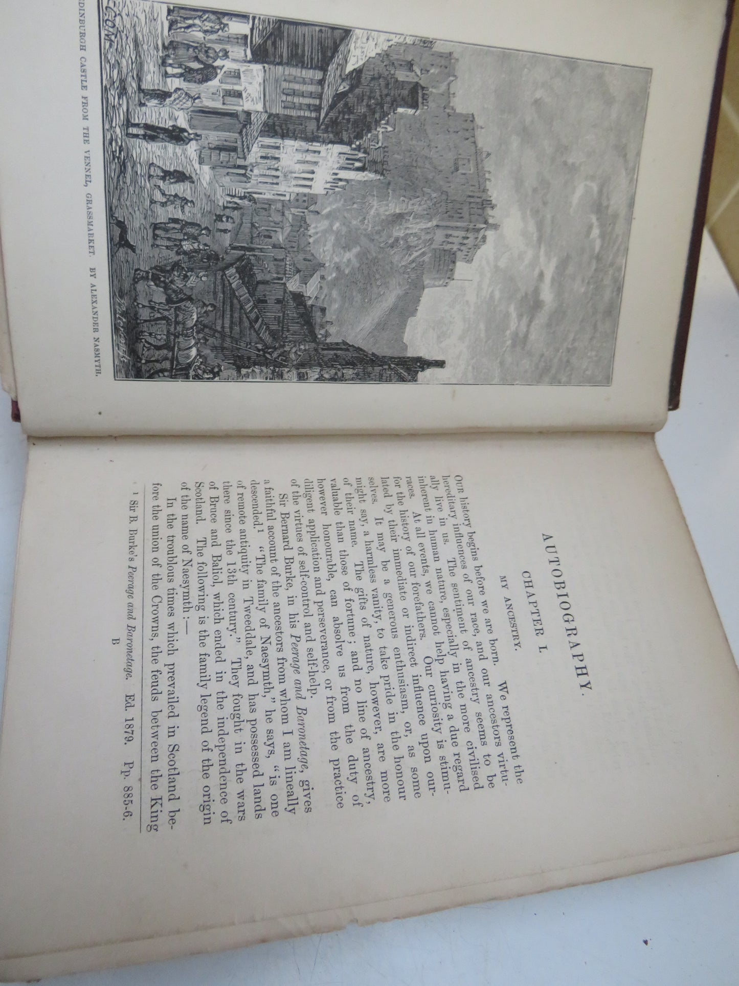 James Nasmyth Engineer An Autobiography Edited by Samuel Smiles 1885 Victorian Book