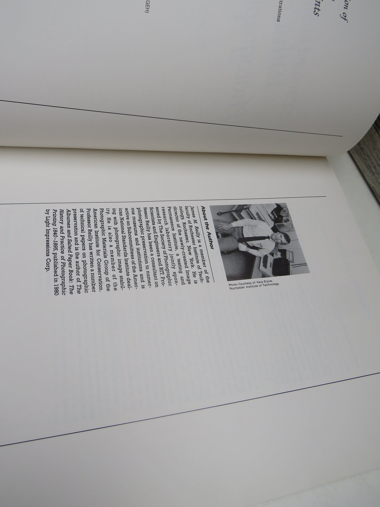Care and Identification of 19th-Century Photographic Prints by James M. Reilly, 1986