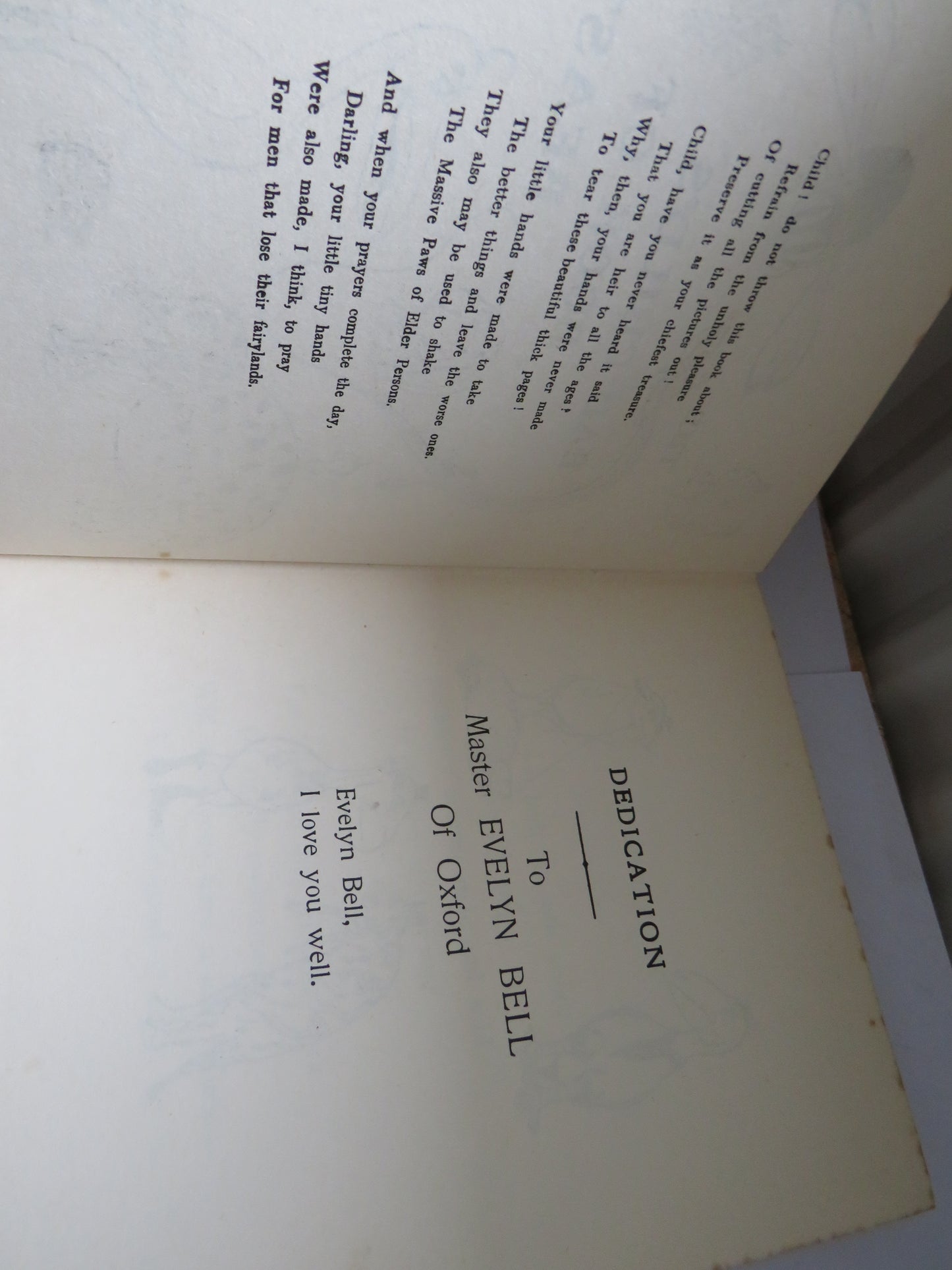 The Bad Child's Book Of Beasts Together With More Beasts For Worse Children and Cautionary Tales 1926
