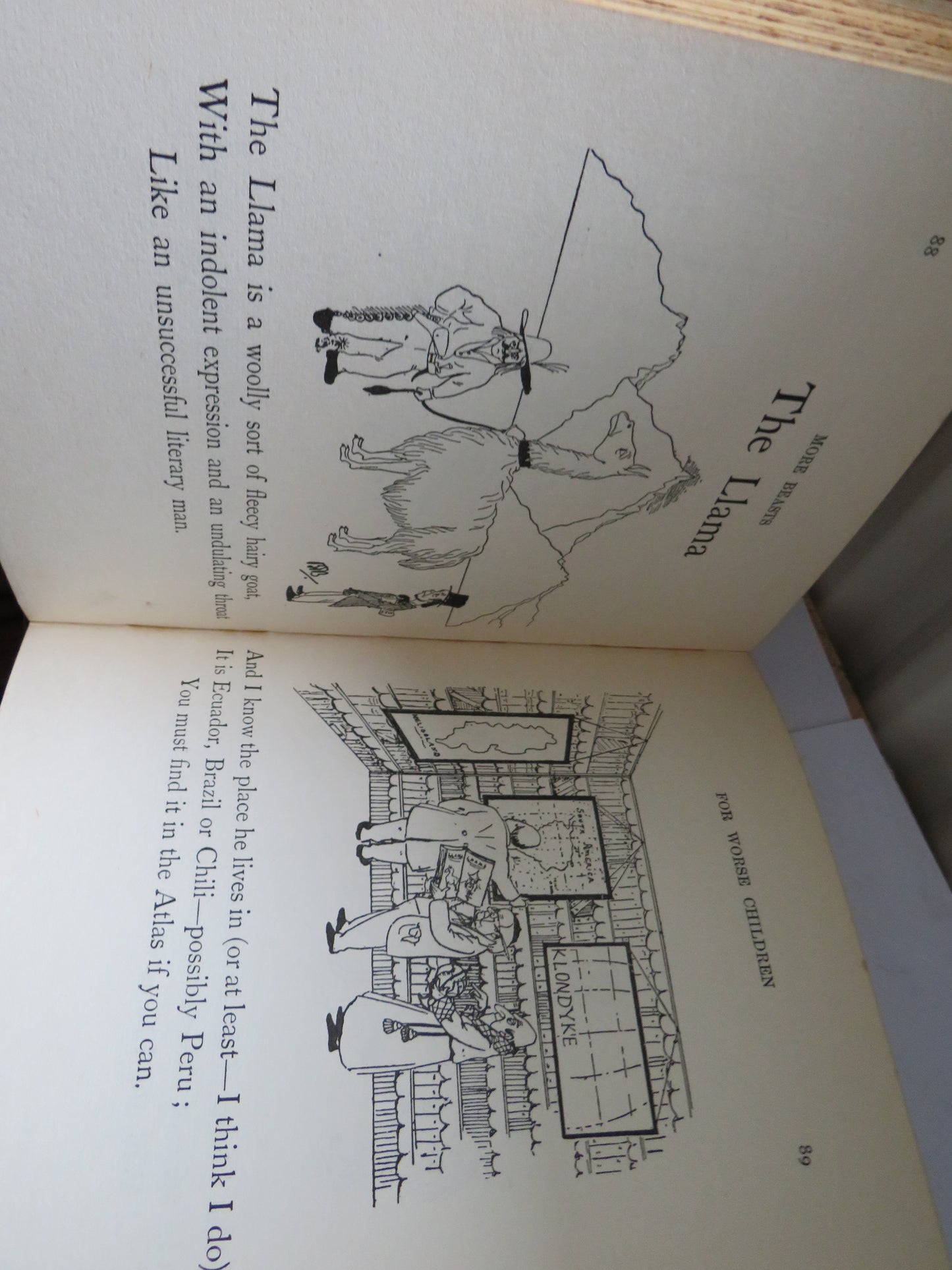 The Bad Child's Book Of Beasts Together With More Beasts For Worse Children and Cautionary Tales 1926