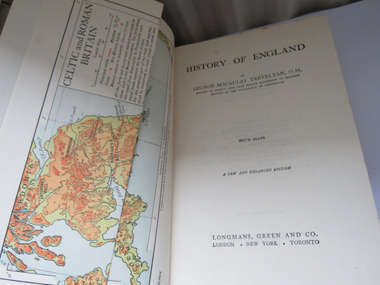 History of England By George Macaulay Trevelyan 1947