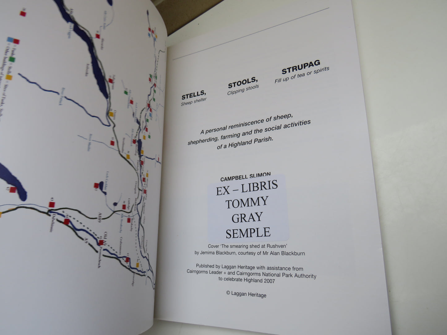 Stells Stools Strupag, A Personal Reminiscence of Sheep, Sheepherding, Farming and the Social Activities of a Highland Parish by Campbell Slimon